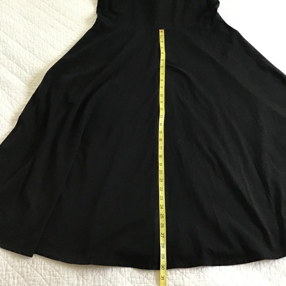 A New Day XL Womens Black Scoop Neck Sleeveless Maxi Tank Dress Lagenlook Resort - Picture 11 of 14